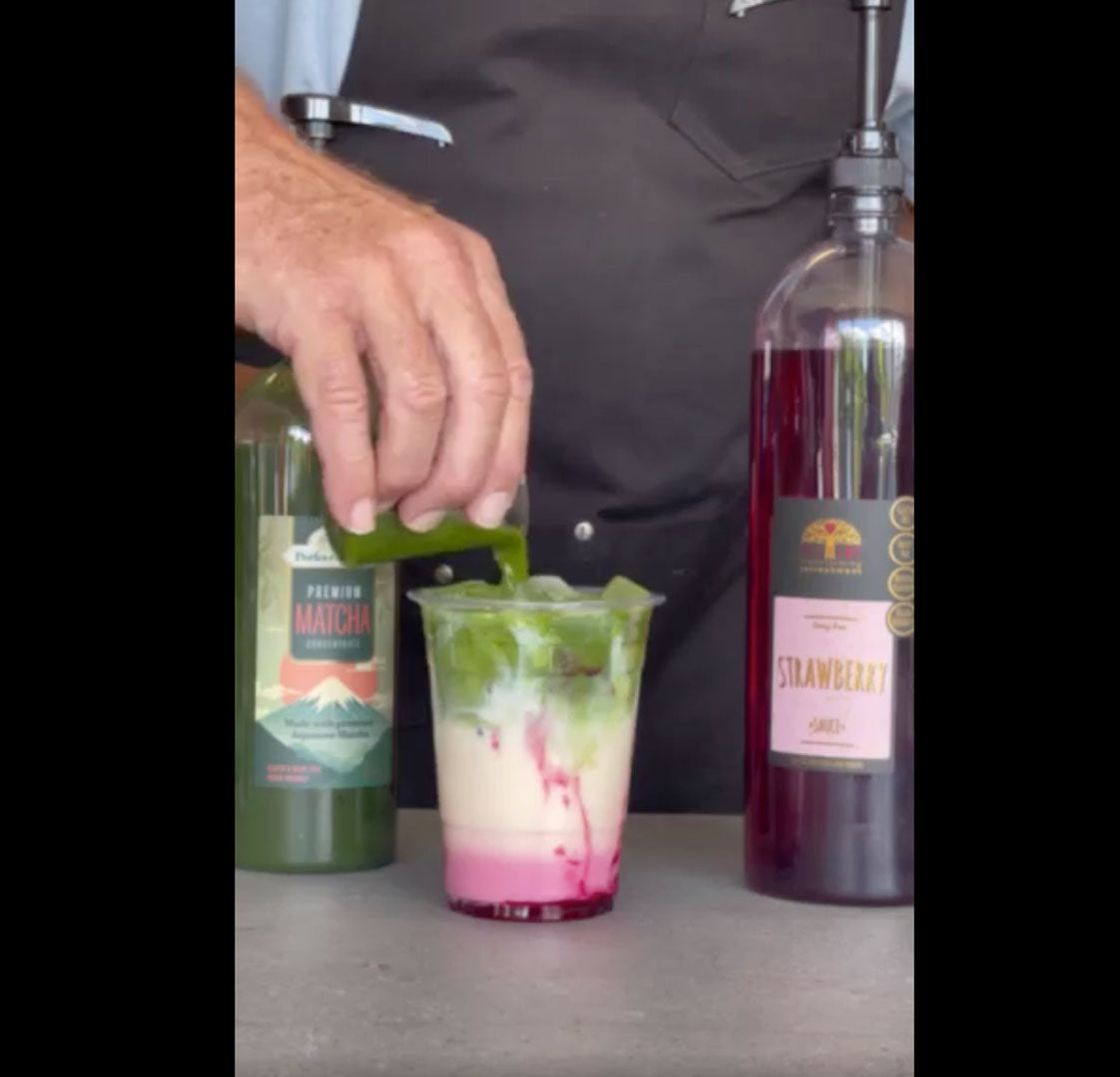 Iced Strawberry Matcha β A Sweet, Refreshing Twist on Classic Matcha
