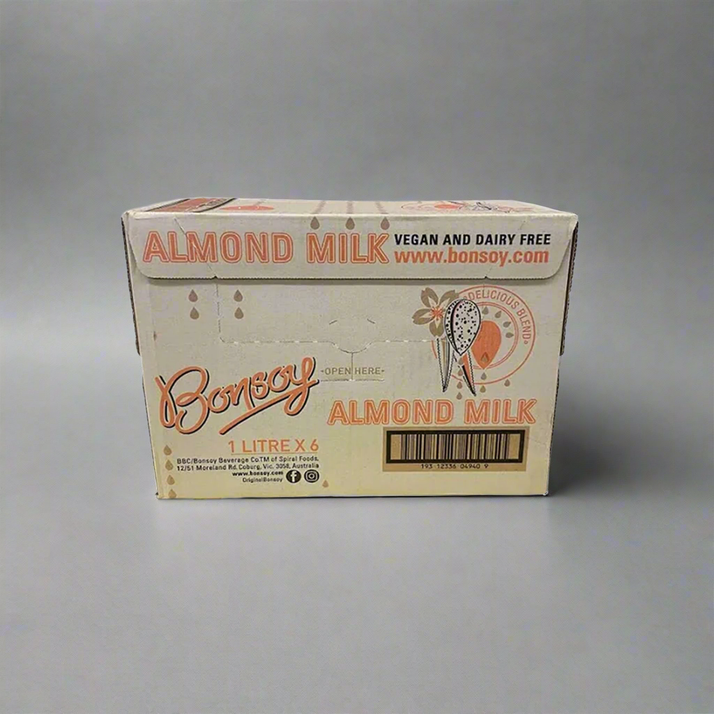 Box of Bonsay Almond Milk