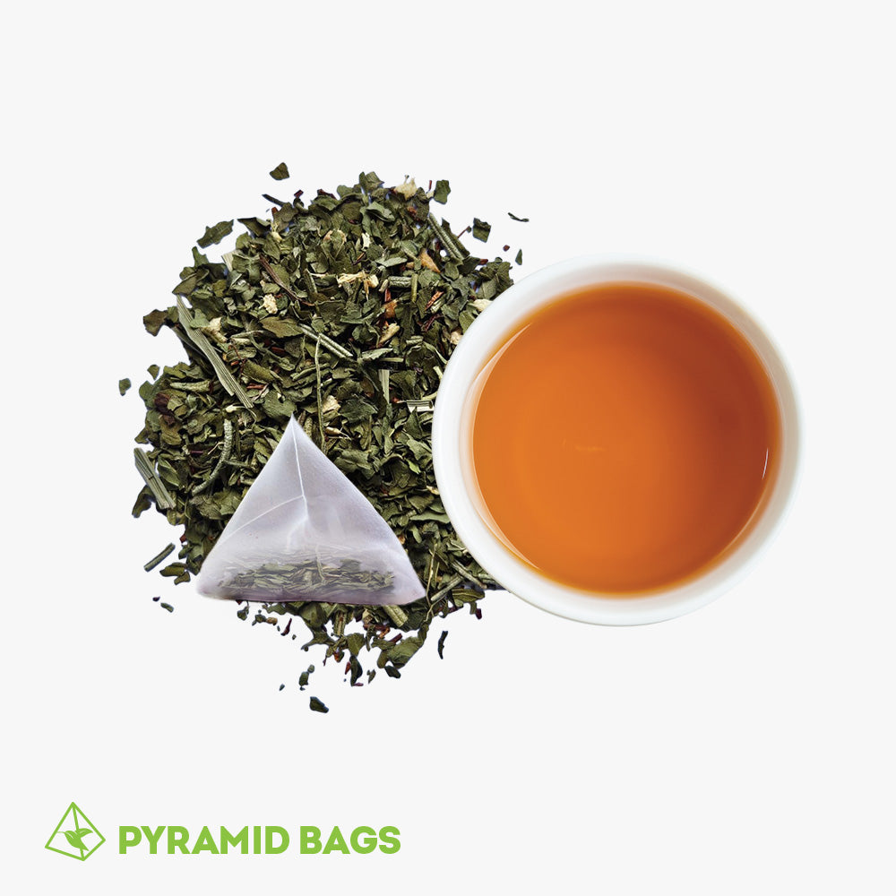 Golden Hour Tea Bag - Peppermint, Rosemary, Lemon Myrtle, Ginger Vanilla Rooibos