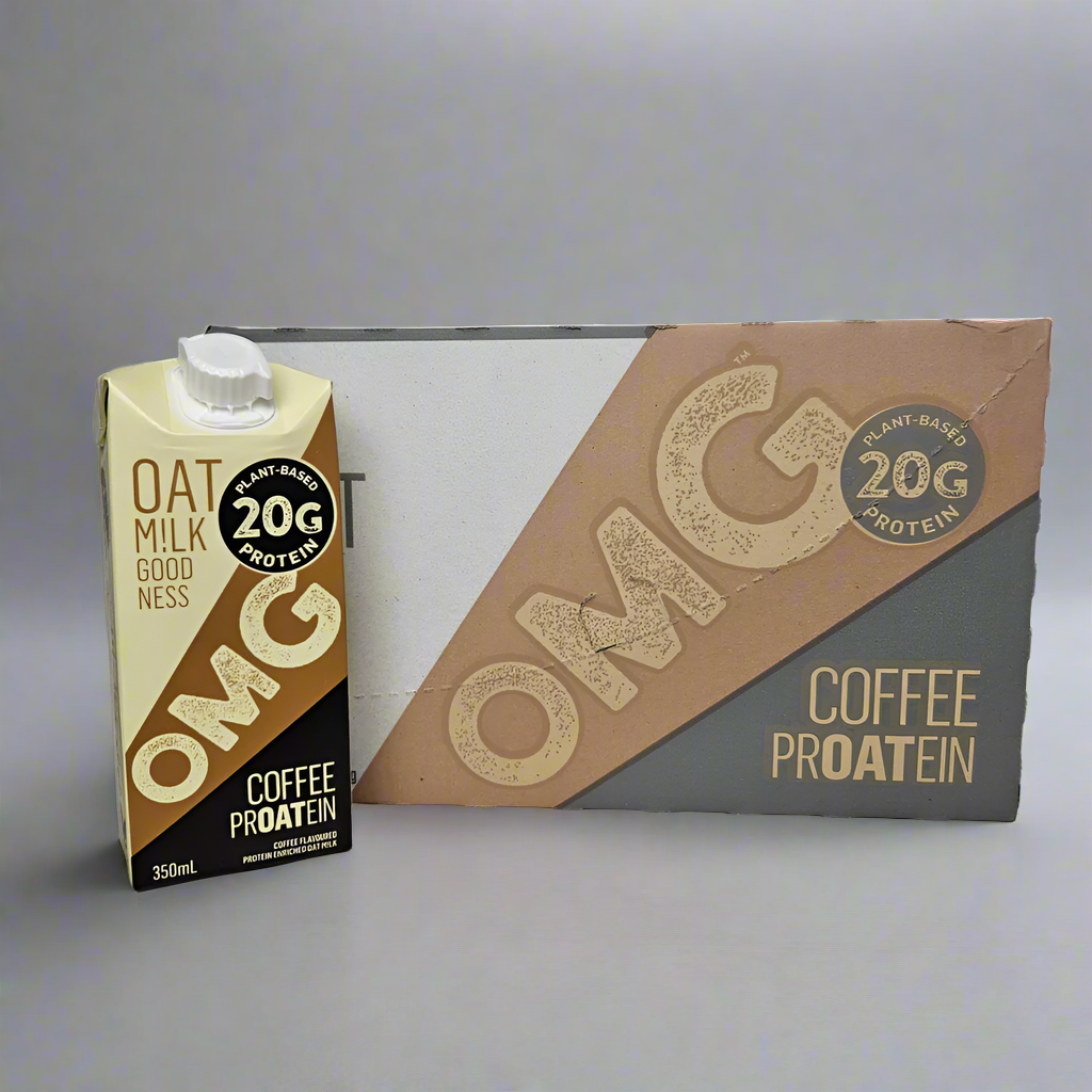 OMG Coffee PrOATein Milk Case