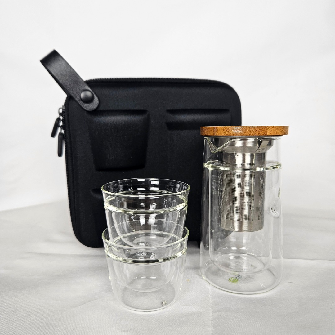 Portable Travel Tea Set For Two Thumbnail