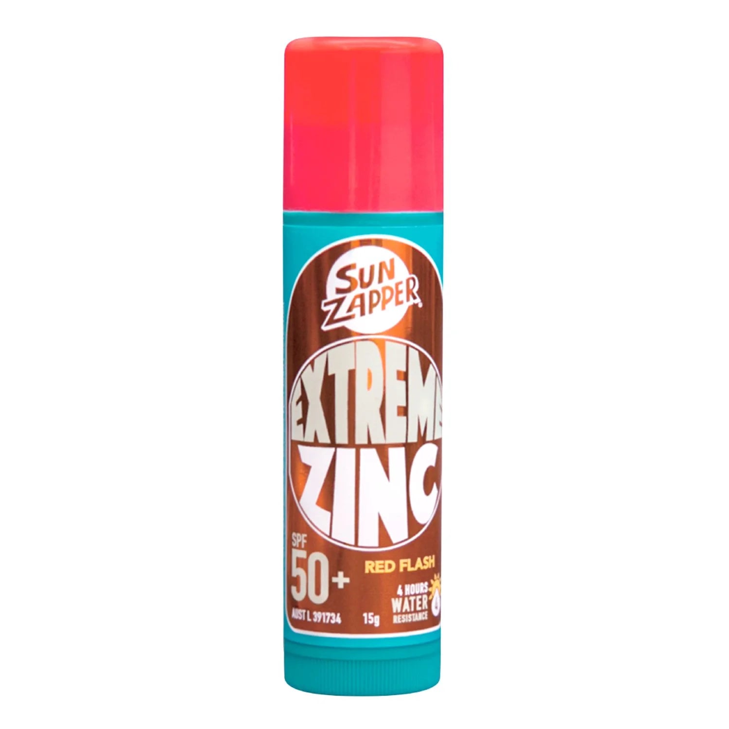 Sun Zapper Extreme Zinc Stick SPF 50+ Red Flash 15g