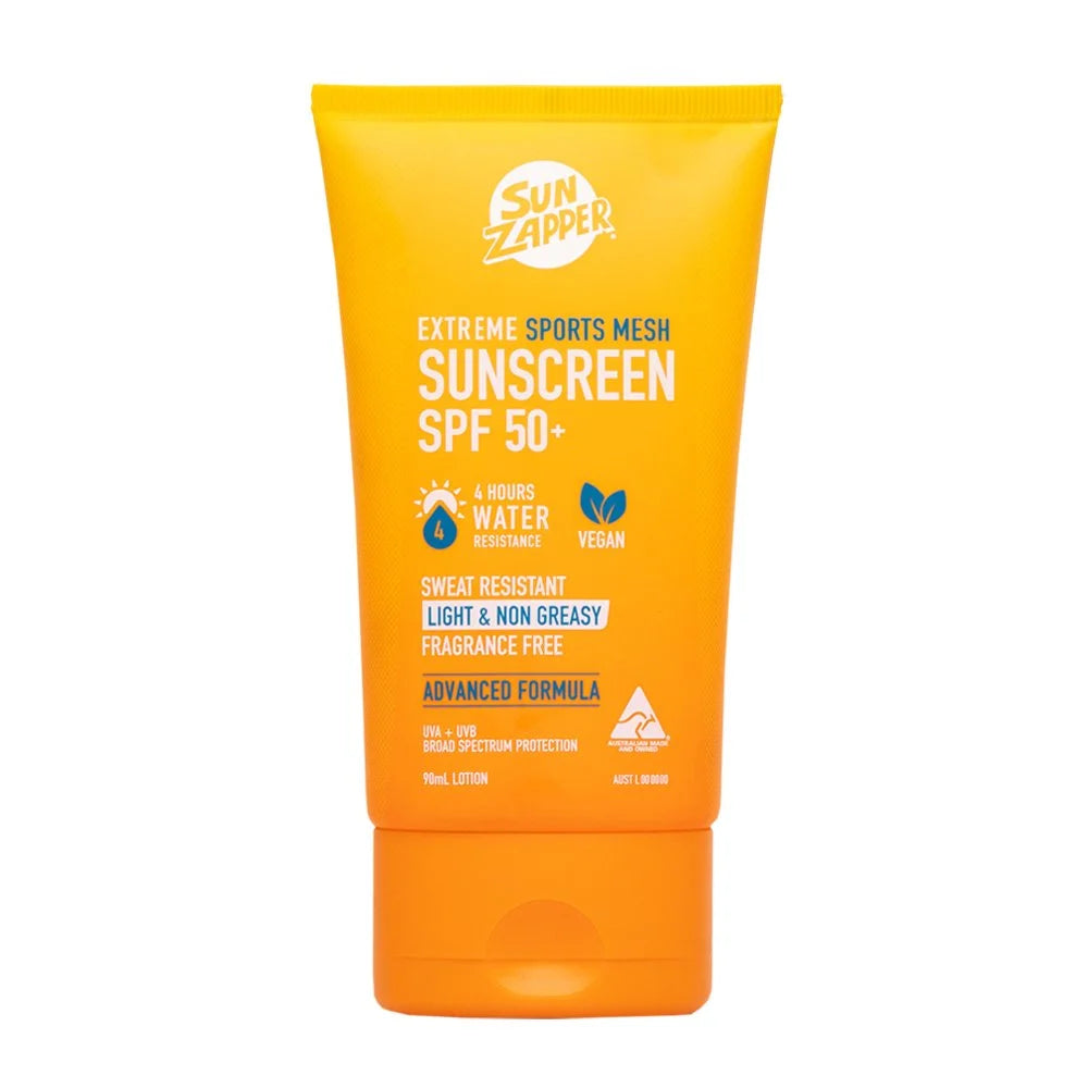 Sun Zapper Extreme Sports Mesh Sunscreen SPF 50+ Lotion 90ml
