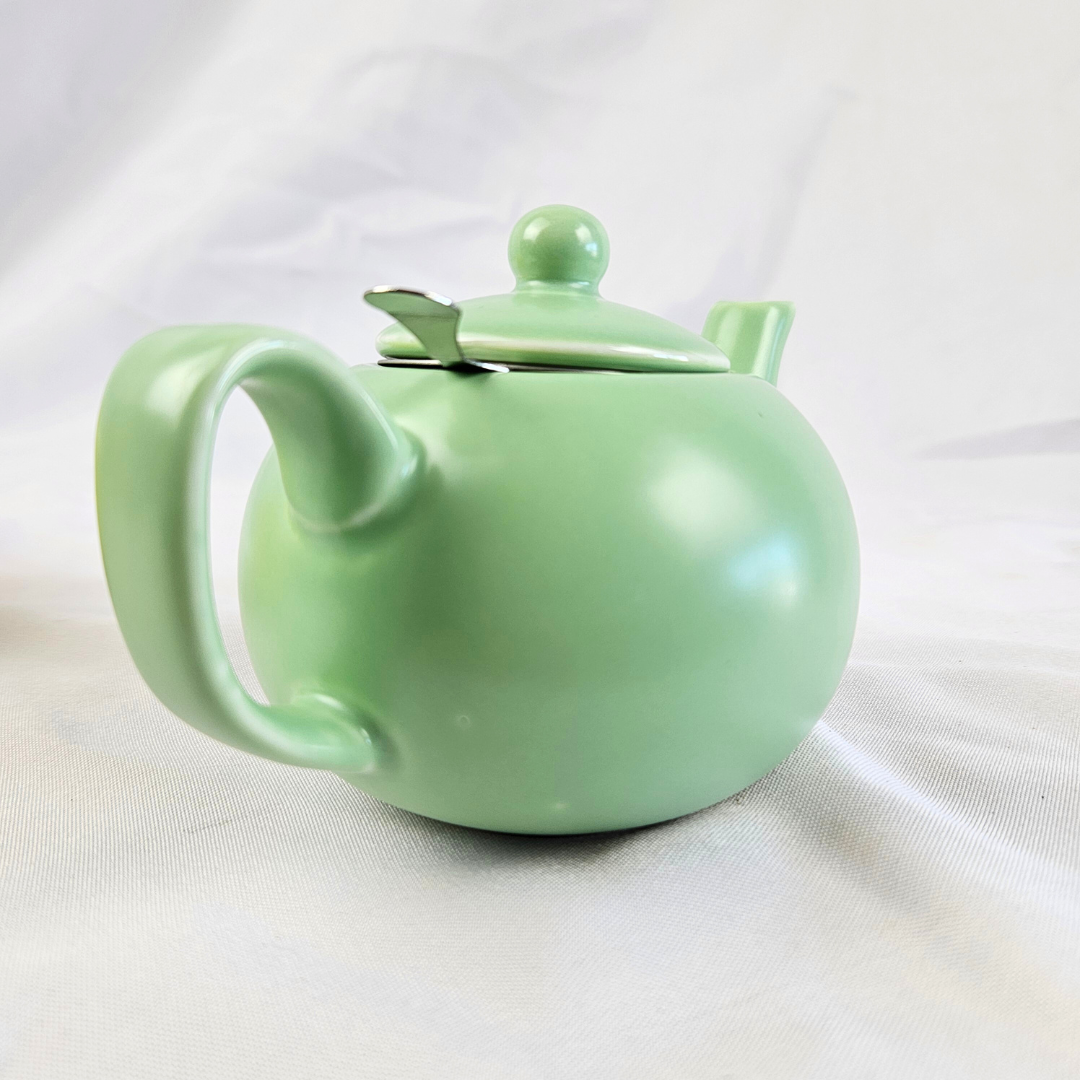 The Almost Perfect Ceramic Teapots Green Pot