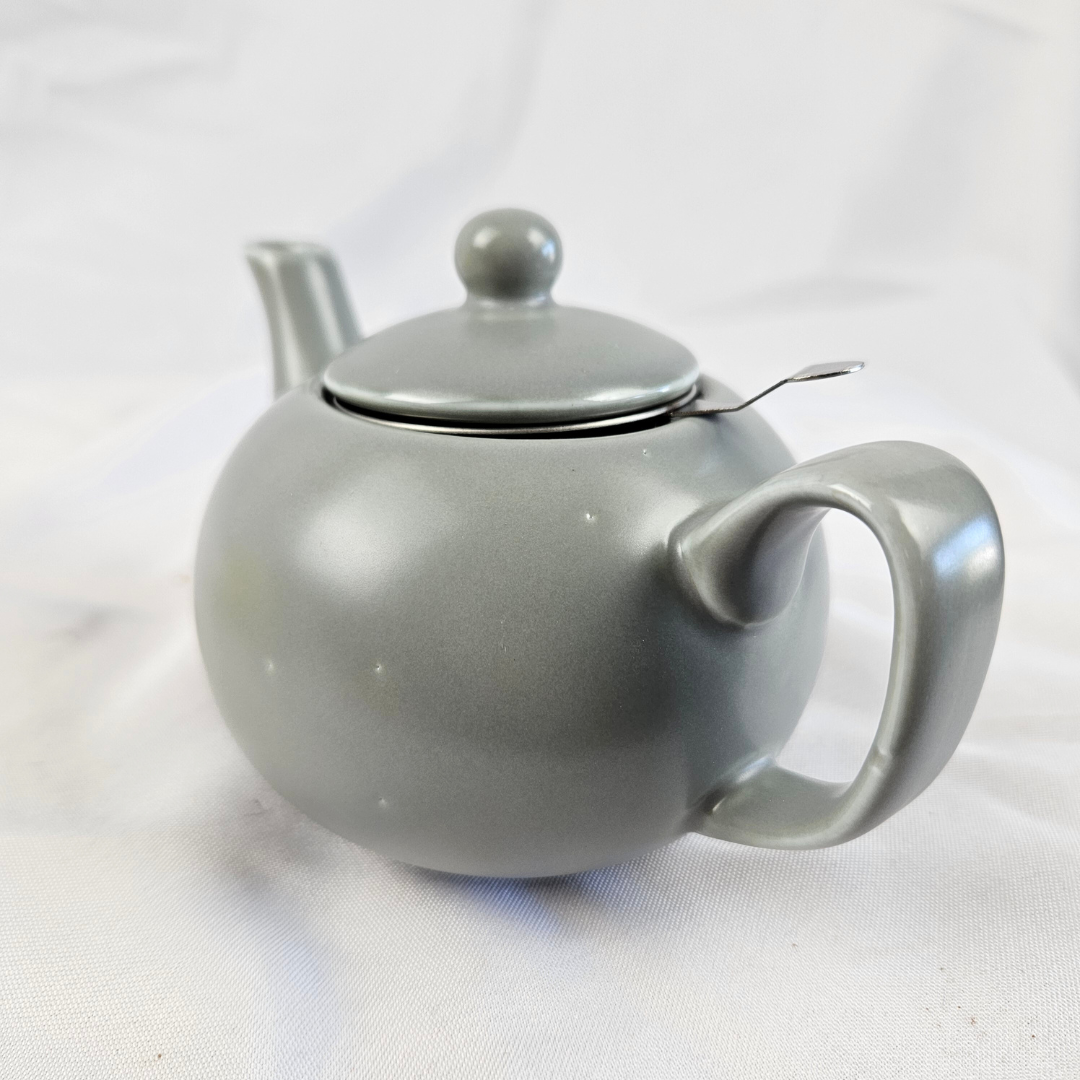 The Almost Perfect Ceramic Teapots Grey Pot