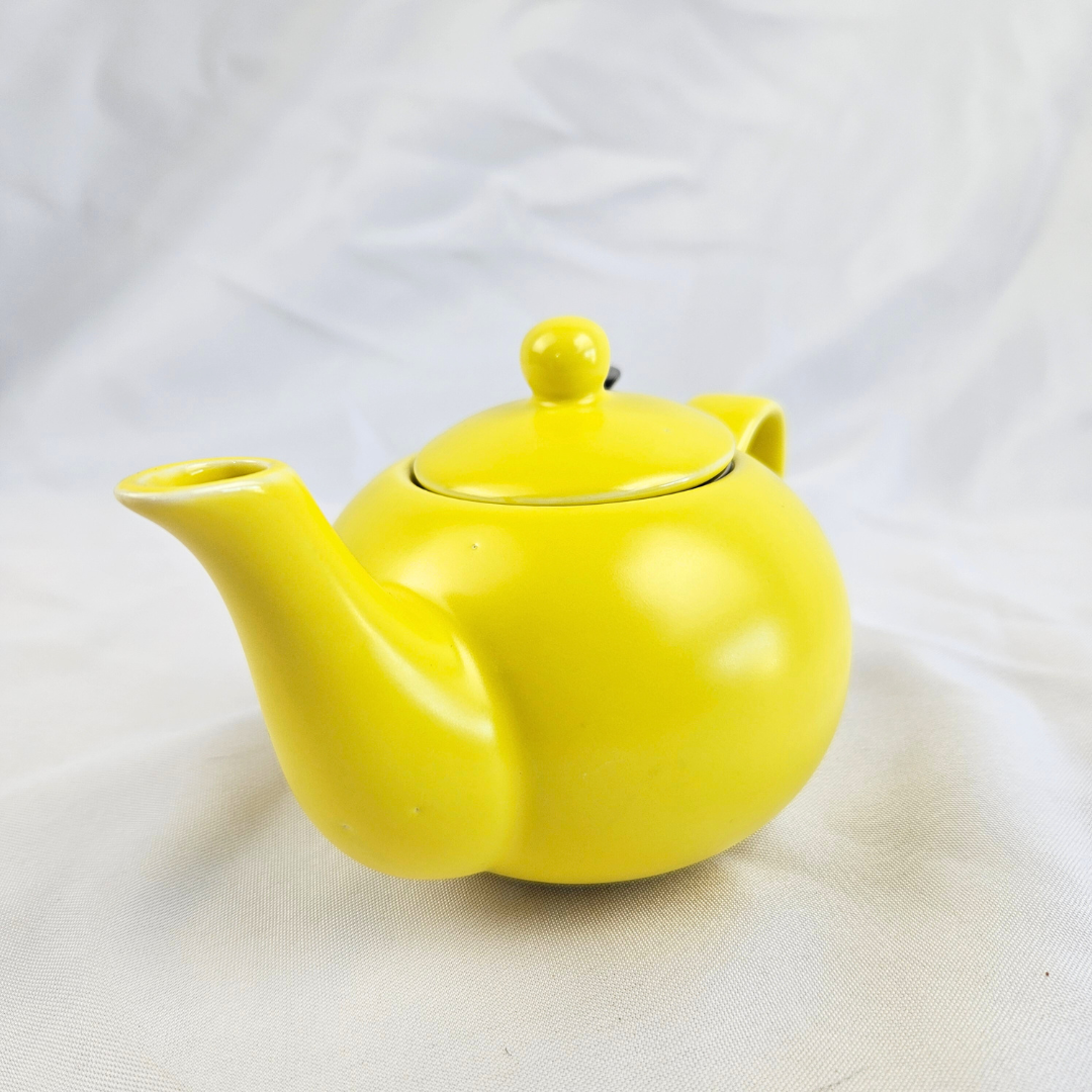 The Almost Perfect Ceramic Teapots Yellow Pot