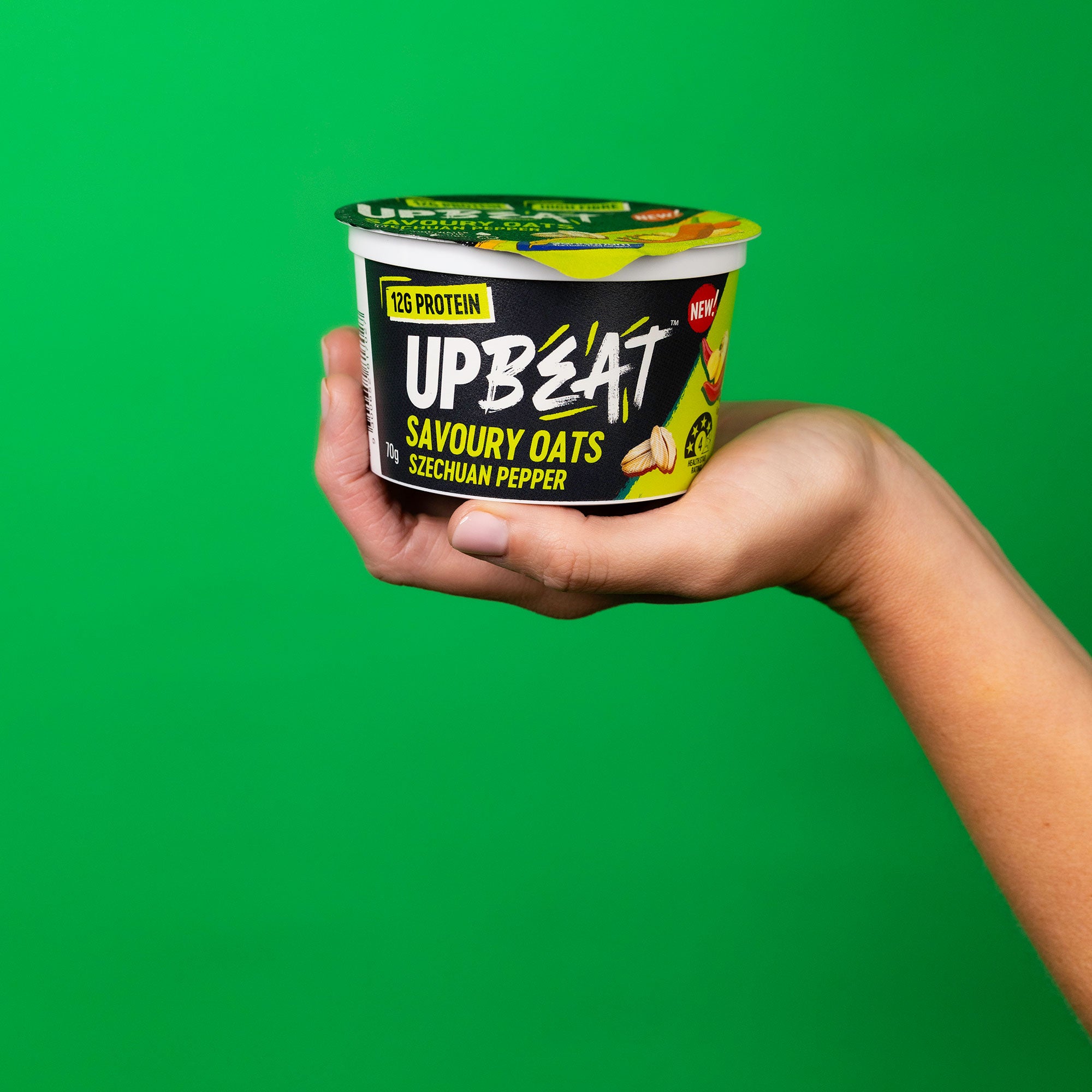 UPBEAT Savoury Oats | Szechuan Pepper