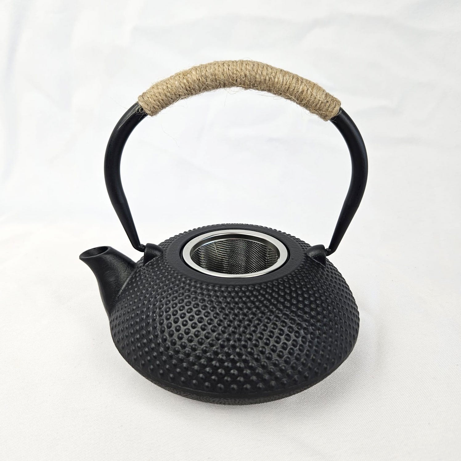 Cast Iron Teapot | Twine Handle (2 Sizes)