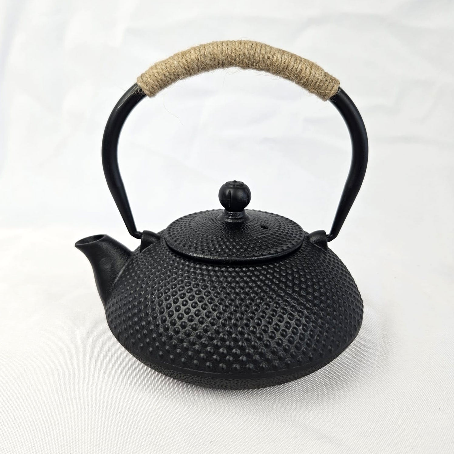 Cast Iron Teapot | Twine Handle (2 Sizes)