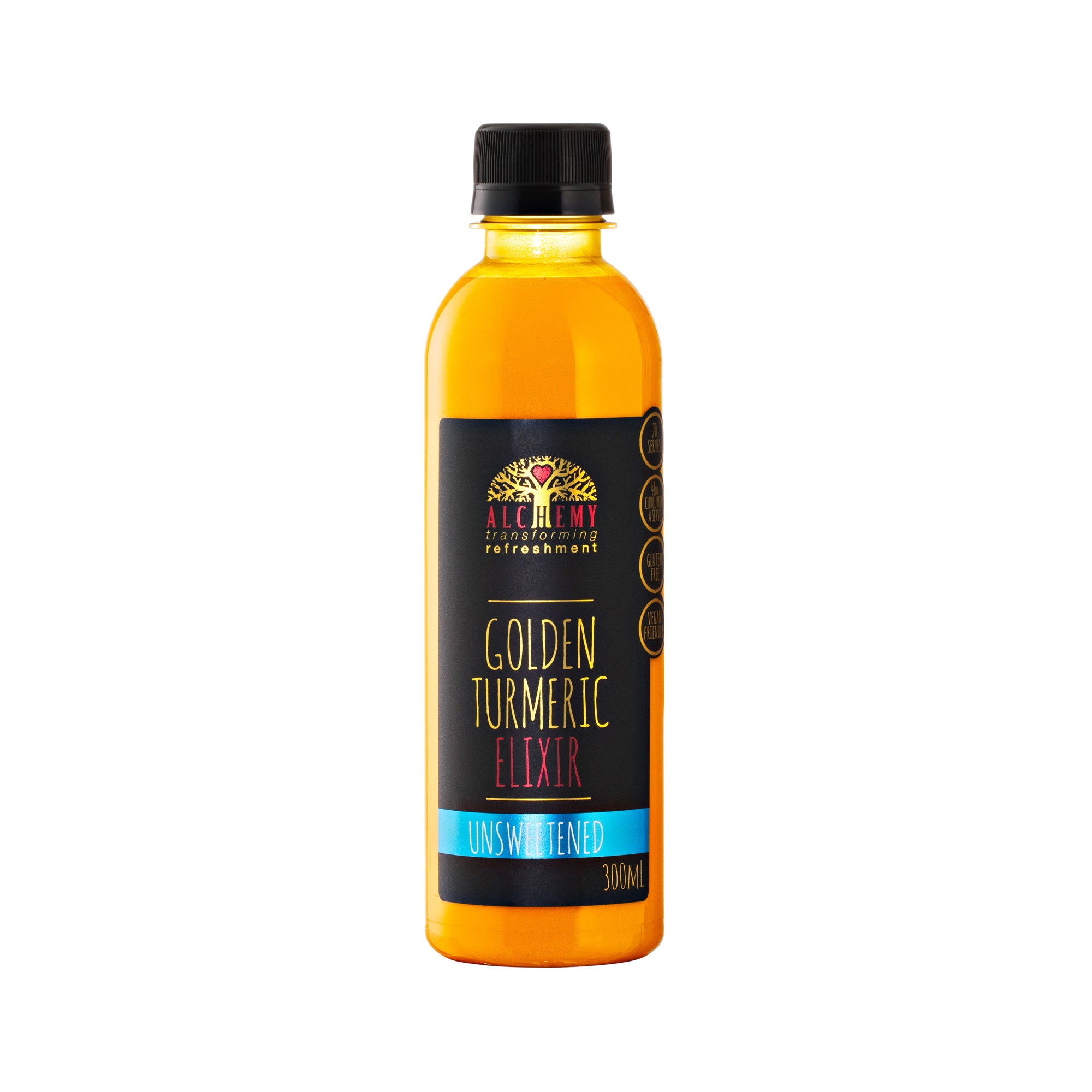Alchemy Unsweetened Golden Turmeric Elixir