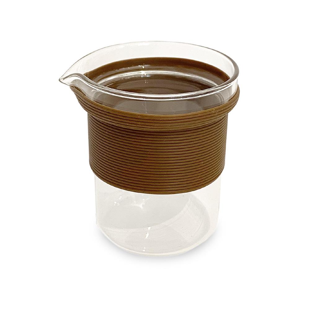 Compact Portable Glass Tea Set