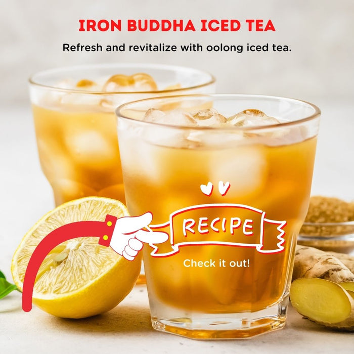 Refresh and revitalize with oolong iced tea.