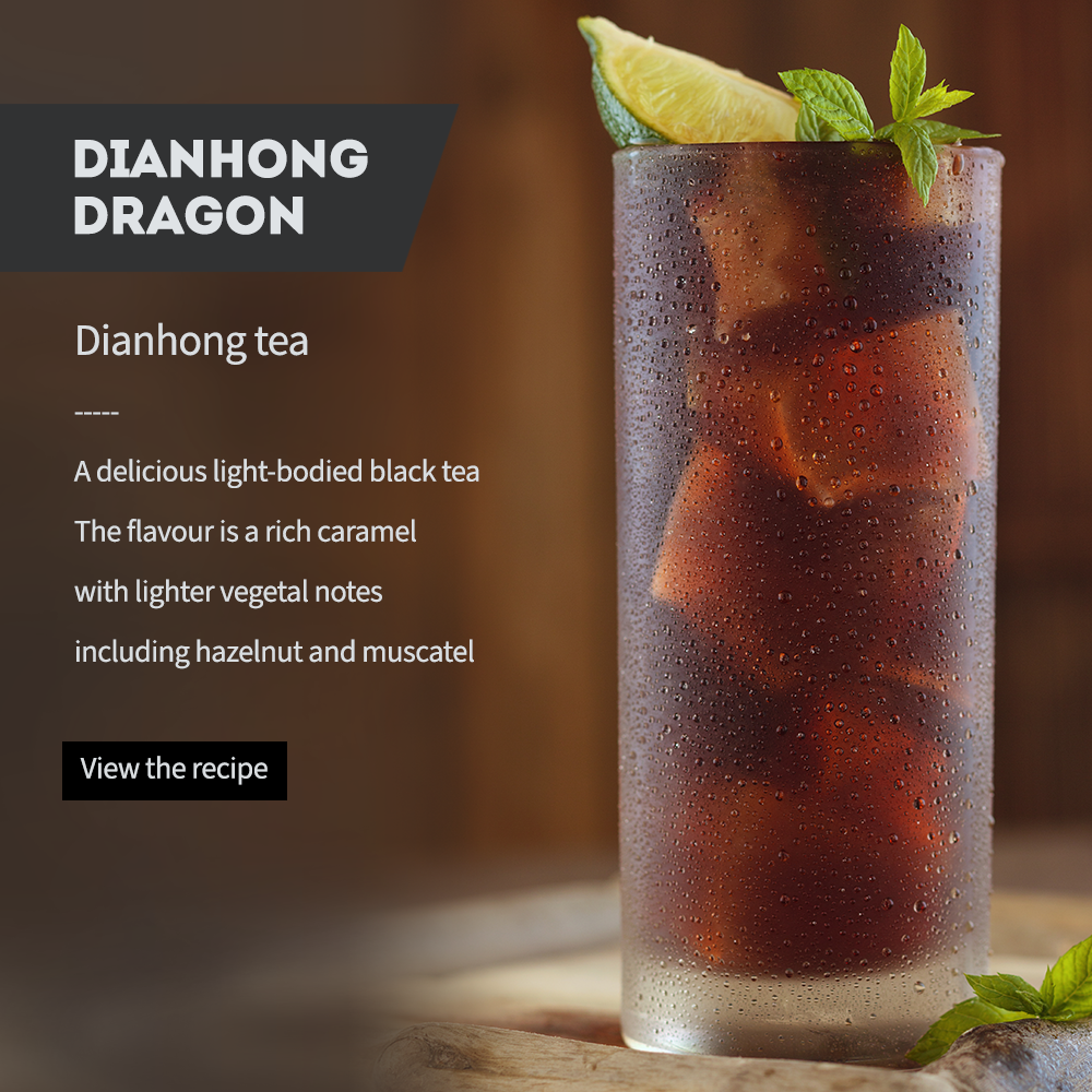 SPLASH INTO ICED TEA SEASON - Dianhong Dragon