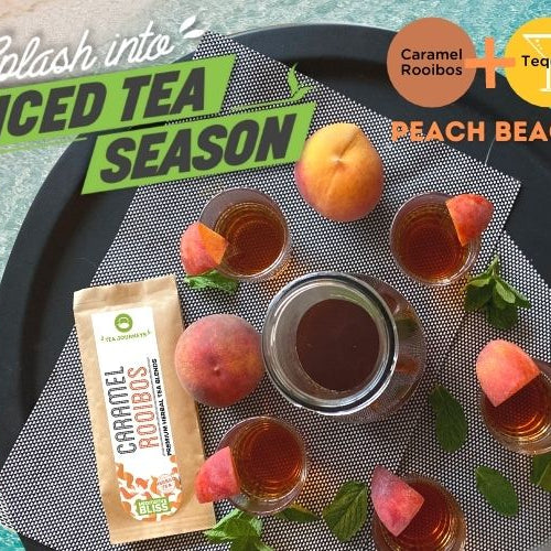 Splash Into Iced Tea Season! - Peach Beach - Iced Tea Recipe