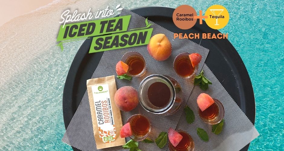 Splash Into Iced Tea Season! - Peach Beach - Iced Tea Recipe