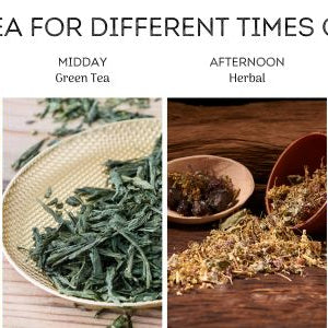Perfect tea for different times of the day