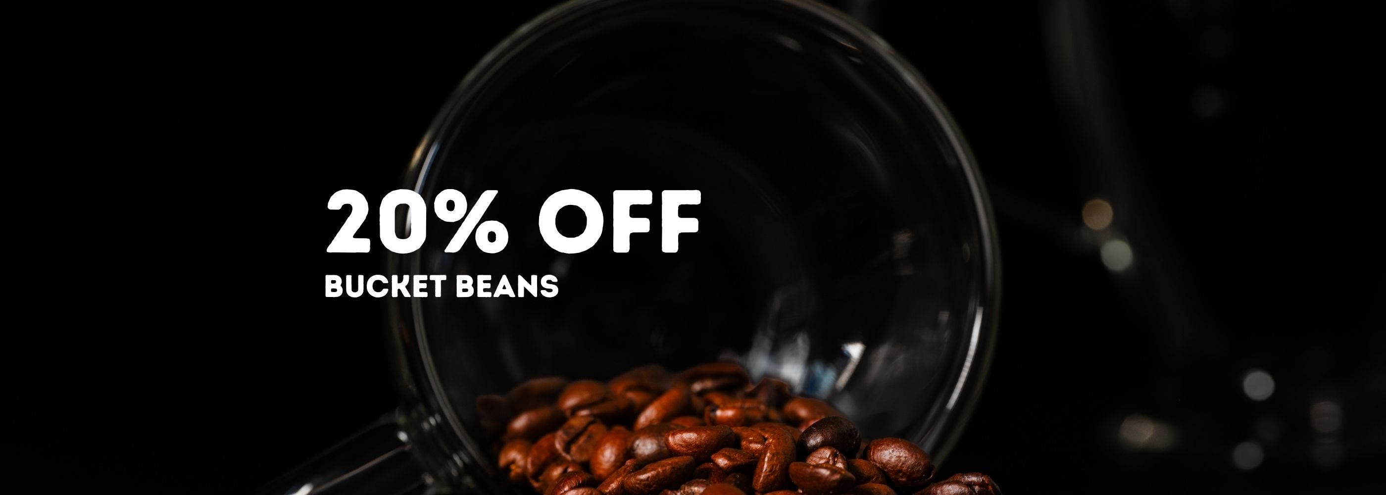Black Friday Sale - 20% off coffee