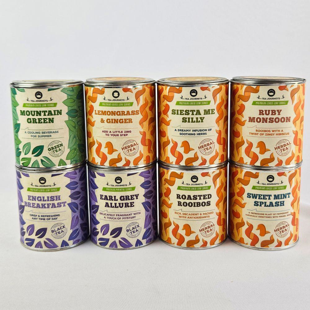 Bulk Loose Leaf Tea Tin Clearance Set