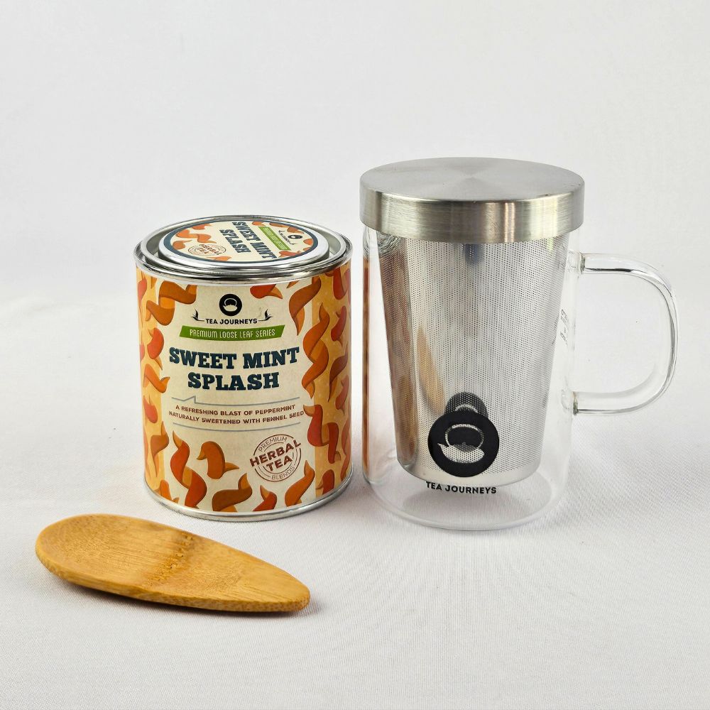 Infuser Mug With Choice Of Tea Tin