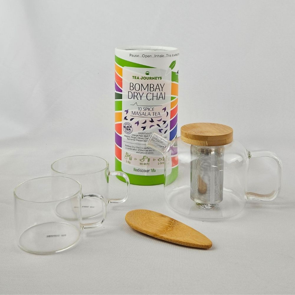 Bamboo Teapot Set With Choice Of Tea Tube