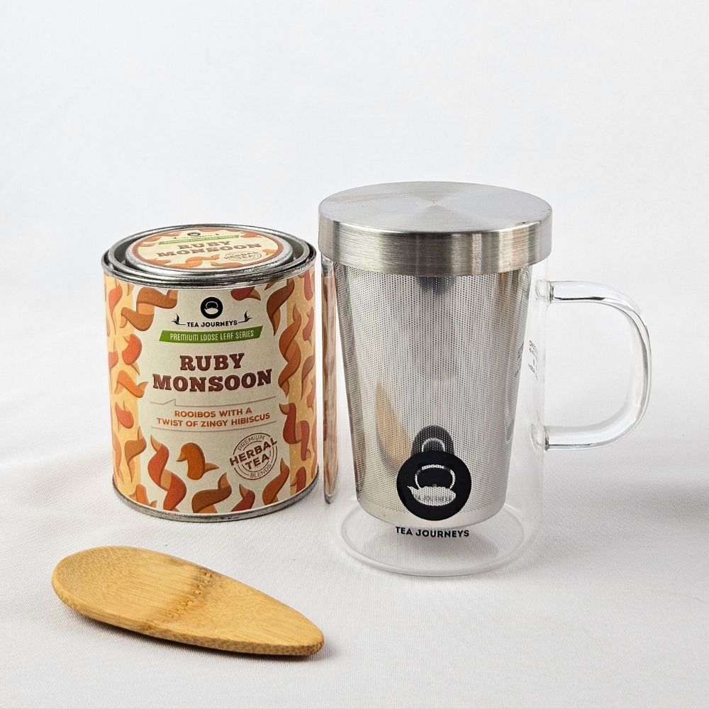 Infuser Mug With Choice Of Tea Tin