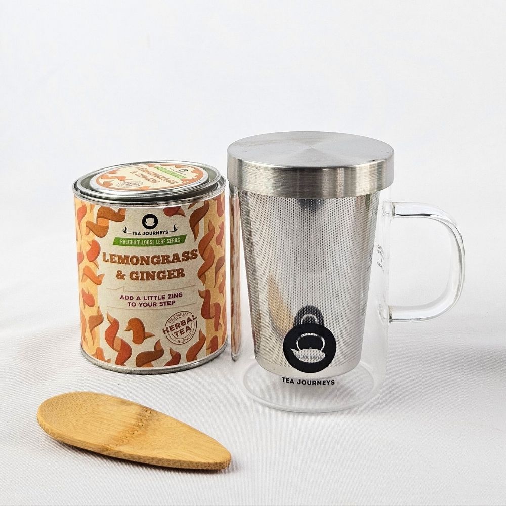 Infuser Mug With Choice Of Tea Tin