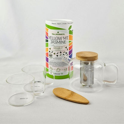 Bamboo Teapot Set With Choice Of Tea Tube