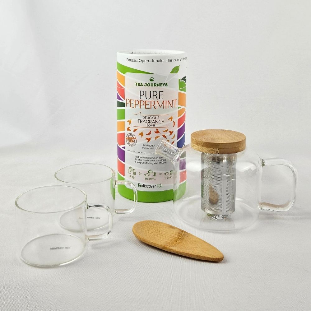 Bamboo Teapot Set With Choice Of Tea Tube