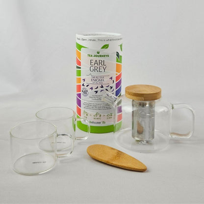 Bamboo Teapot Set With Choice Of Tea Tube