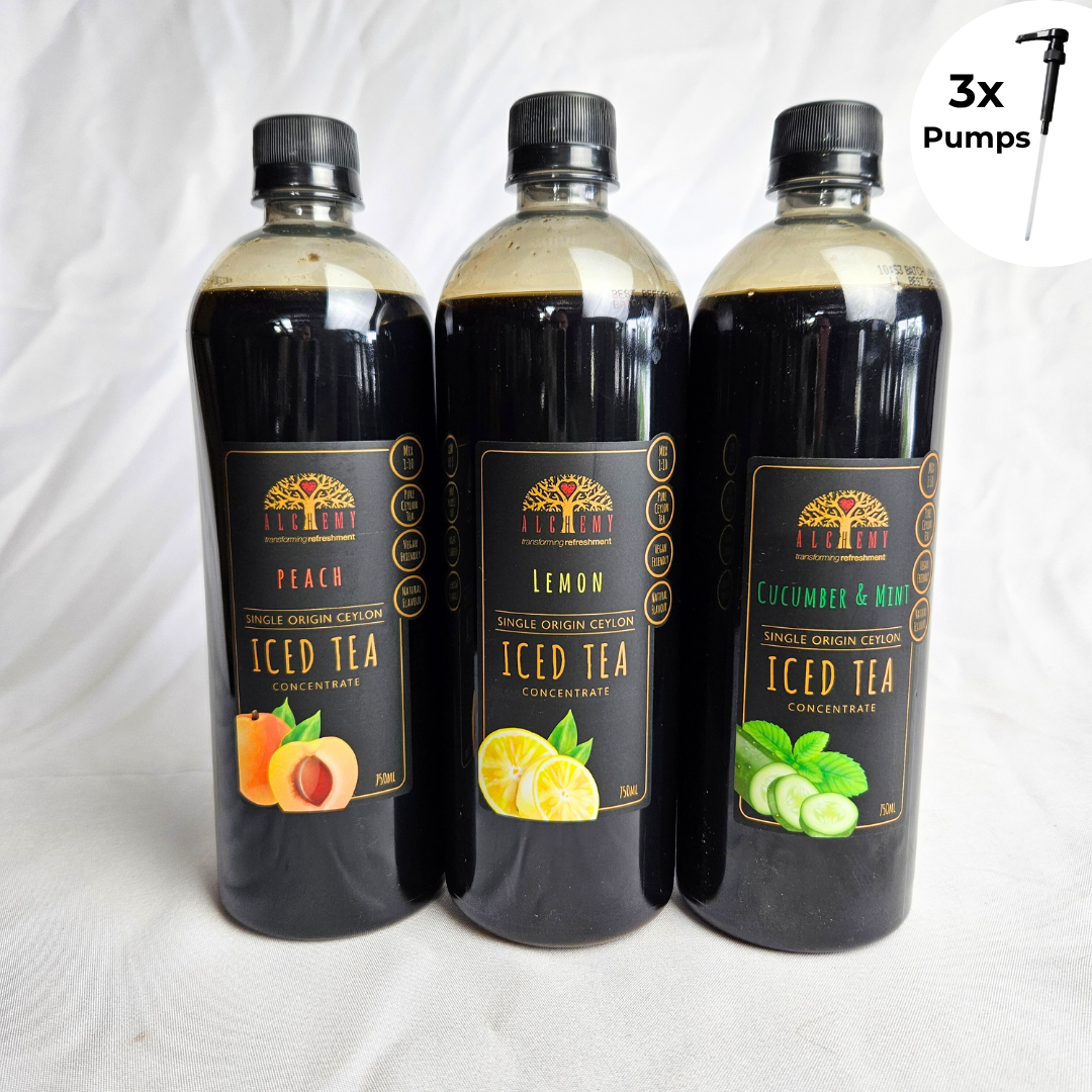 Alchemy Iced Tea Kit (Peach, Lemon, Cucumber & Mint) – Tea Journeys