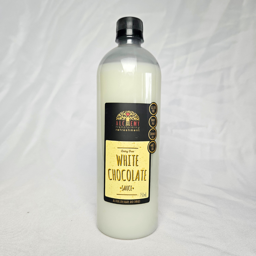 Alchemy White Chocolate Sauce | Now In 2 Sizes (Vegan & Gluten Free ...