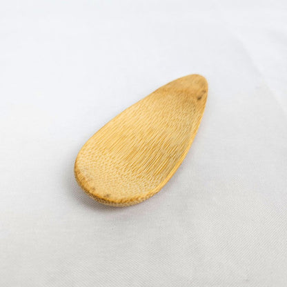 Bamboo Tea Scoop Front