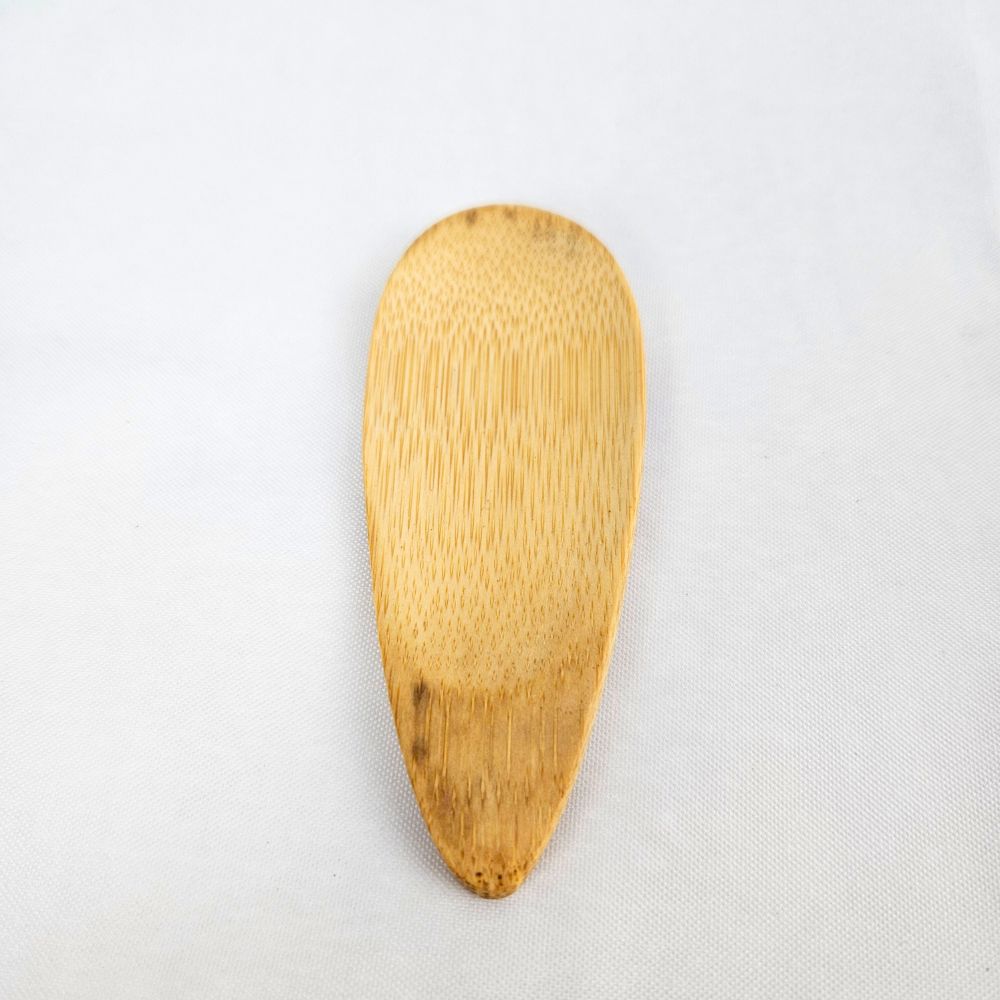 Bamboo Tea Scoop Front