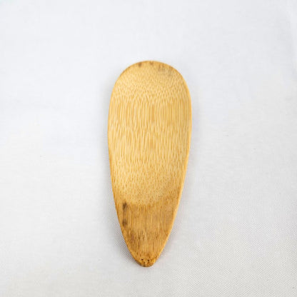 Bamboo Tea Scoop Front