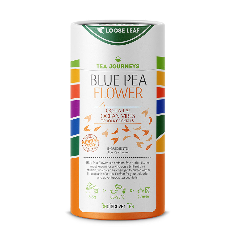 Blue Pea Flower Herbal Loose Leaf Tube