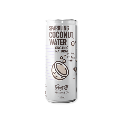 Bonsoy Sparkling Coconut Water | Organic Natural