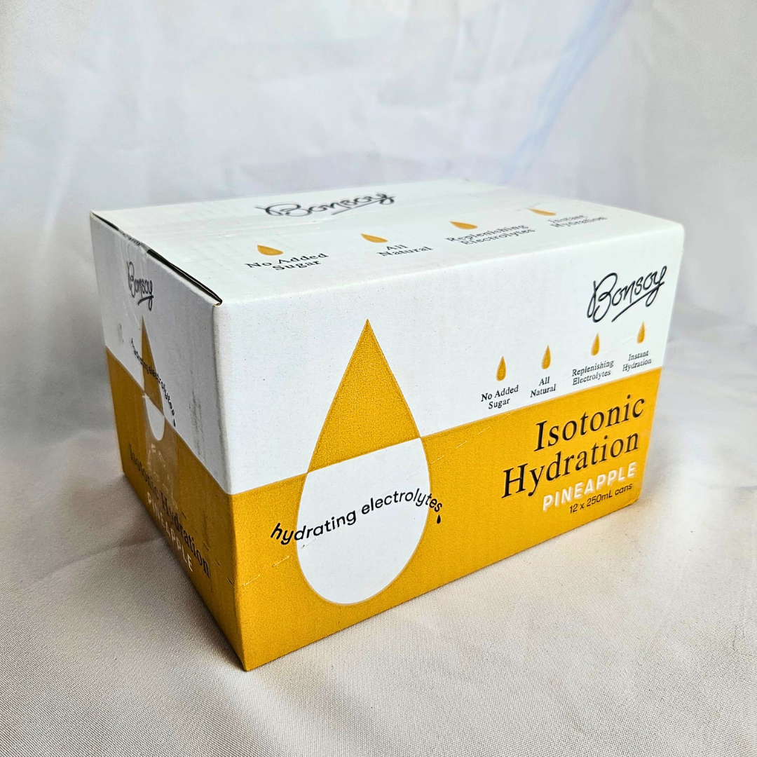 Bonsoy Isotonic Hydration | Pineapple Case (12x 250ml)