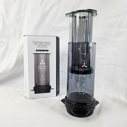 Delter Coffee Press 250ml - Smoked Grey Box