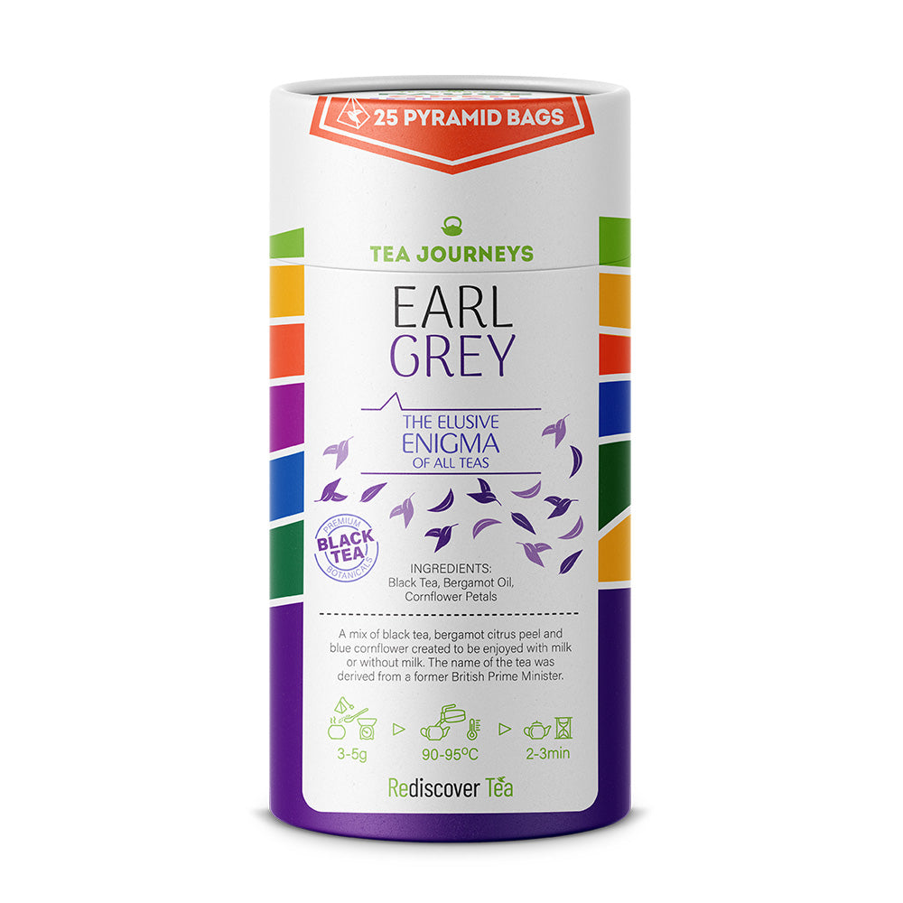 Earl Grey Pyramid Tube Tea Bag