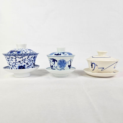 Gaiwan Teapot Hand Painted Set