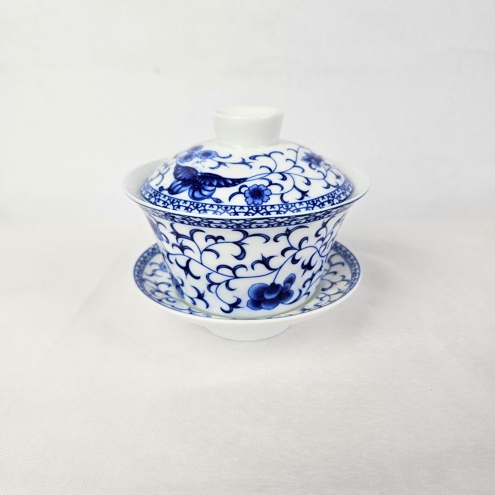 Gaiwan Teapot Hand Painted Style 1