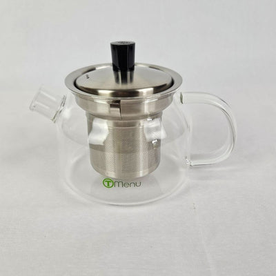 Glass Teapot Set (Teapot & 4 Cups)