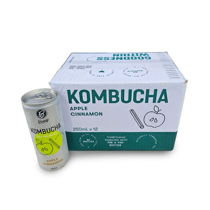 Bonsoy Kombucha Apple Cinnamon