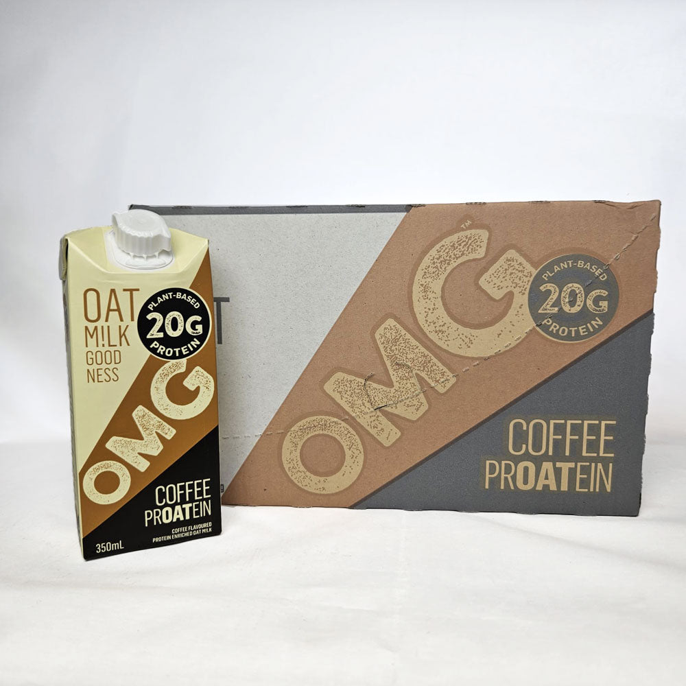 OMG Coffee PrOATein Milk Case (12x 350ml)