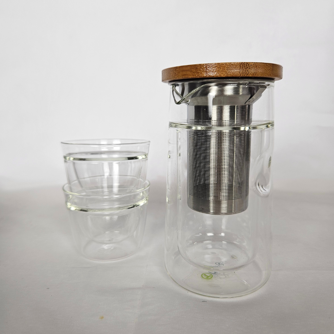 Portable Travel Tea Set For Two Teapot