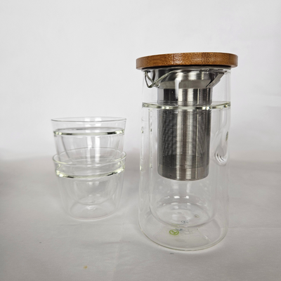 Portable Travel Tea Set For Two Teapot