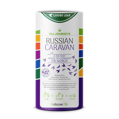 Russian Caravan Black Tea Loose Leaf Tube