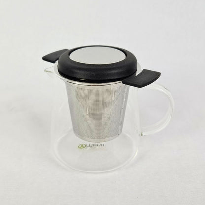 Stainless Steel Glass Teapot 300ml