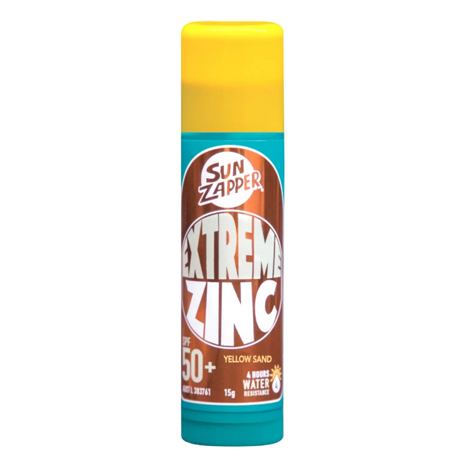 Sun Zapper Extreme Zinc Stick SPF 50+ Yellow Sand 15g