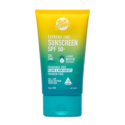 Sun Zapper Extreme Zinc Sunscreen SPF 50+ Lotion 90ml
